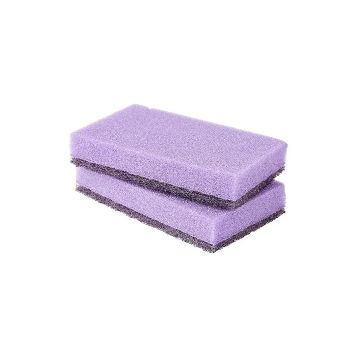 Fibre Scotchbrite With Sponge Purple Extreme Comfort Scrubber