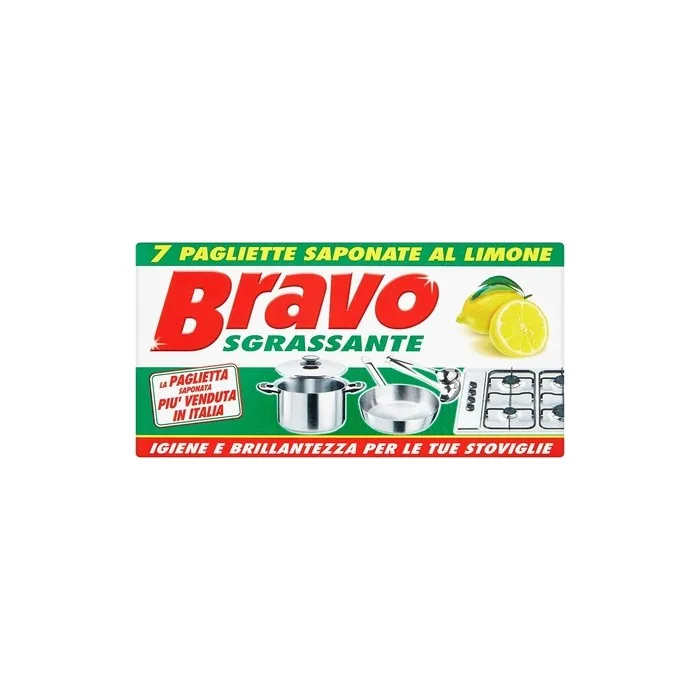 Bravo Scourers Degreaser – 1 Pack Of 30 X 7 – Total: 210