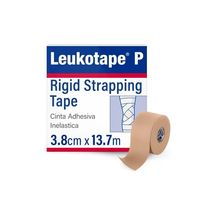 Leukotape P Adhesive Strapping Tape for Sports Injuries, Strains, and Sprains