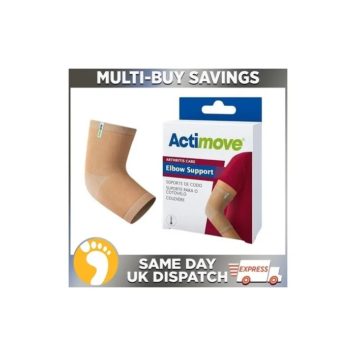 Actimove Arthritis Care Elbow Support With Compression Beige