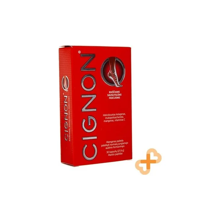 Cignon Ligaments Tendons Fascia Manganese Collagen Supplement 30 Soft Capsules