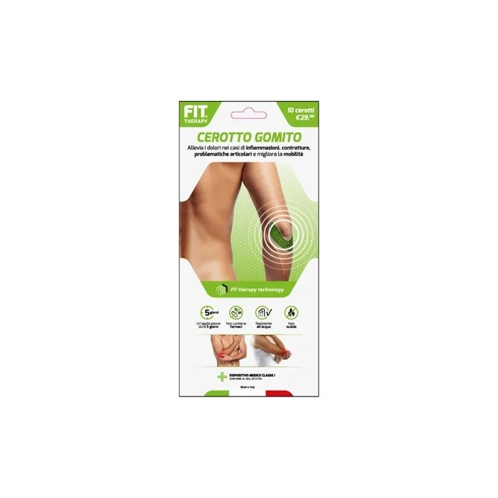 D.Fenstec Fit Therapy Patch Elbow Pain Relief 10 Patches