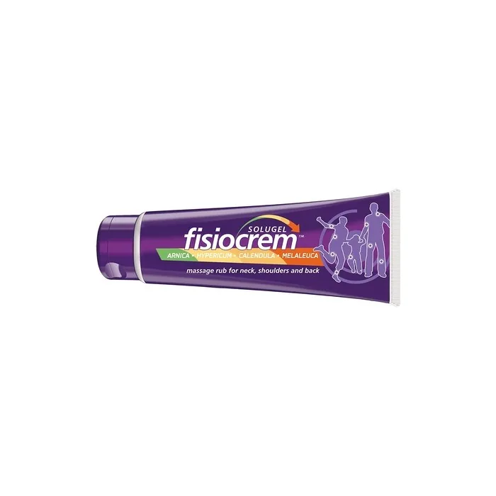 Fisiocrem Solugel Massage Rub with Arnica for Neck, Shoulders and Back 250ml