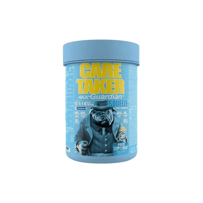 Caretaker Squeeze Sports Supplements with Amino Acids and Diuretics 345g Cool Lemon