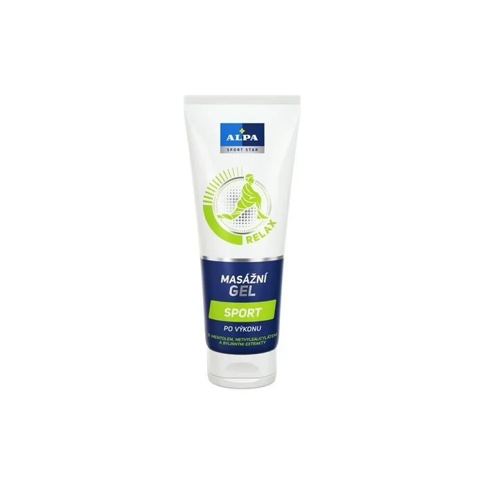 Alpa Gel Sport Refreshing And Relaxing Massage Gel 210ml