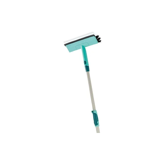 Leifheit Window Wiper Brush Window Cleaner Telescopic 200 Cm For Drying