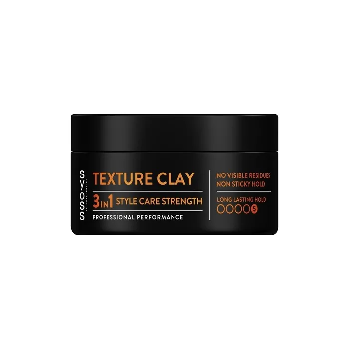 Syoss Hair Texture Clay - Perfect For Styling And Texturizing Hair