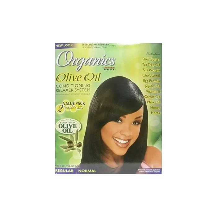 Africa's Best Organics Relaxer Regular/Normal 2 Complete Kits