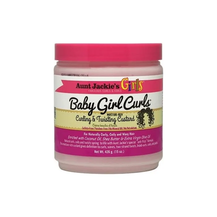 Aunt Jackie's Girls Baby Girl Curls Curling & Twisting Custard 15oz