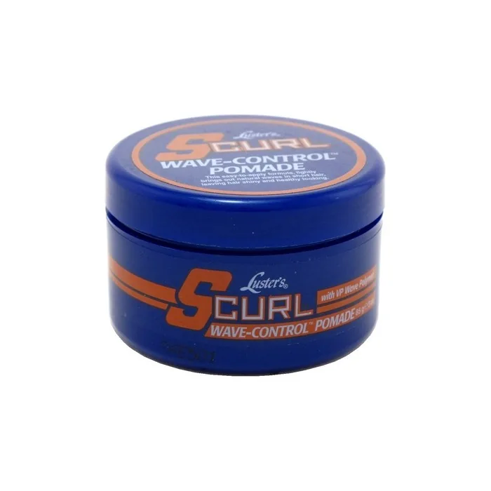Lusters S-Curl Wave Control Pomade 3oz 88ml - Pack of 2