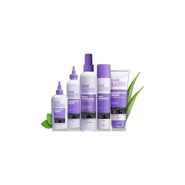 Dark And Lovely Protective Styles Collection Detangling Cream Hair Refresher
