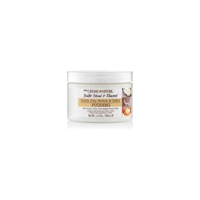 Creme of Nature Curl Definition Pudding Butter Blend with Argan Oil and Flaxseed Oil Anti Frizz 11.5 Oz