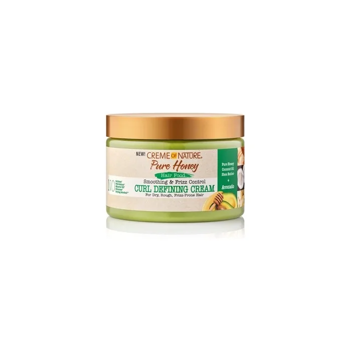 Creme Of Nature Avocado Hair Cream Curl Cream For Curly Hair Honey And Avocado Collection 115 Oz