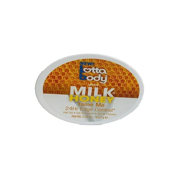 Lotta Body 24Hr Edge Control Milk & Honey 2.25oz Tame Me