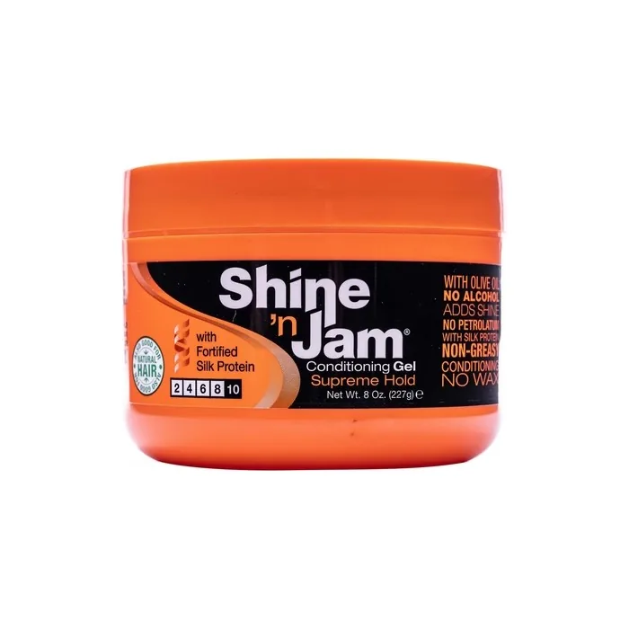 Ampro Shine-N-Jam Supreme Hold Hair Conditioner with Olive Oil and Silk Protein