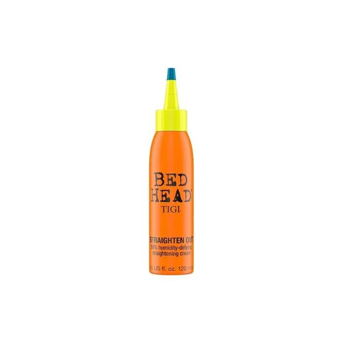 TIGI Bed Head Straighten Out 98% Humidity Defying Straightening Cream for Unisex 4oz