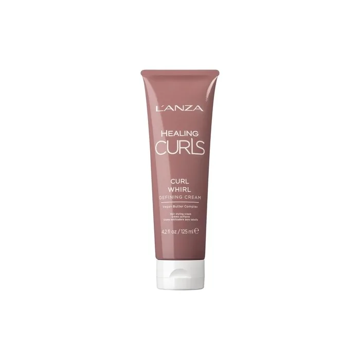 L'ANZA Curl Whirl Defining Creme - Curls Hair Product for Defining Curls and Waves, Preventing Frizz and Flyaways - Sulphate Free, Paraben Free Formula 125ml