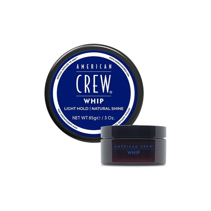 American Crew Men's Whip Styling Cream Light Hold Natural Shine 3 Oz