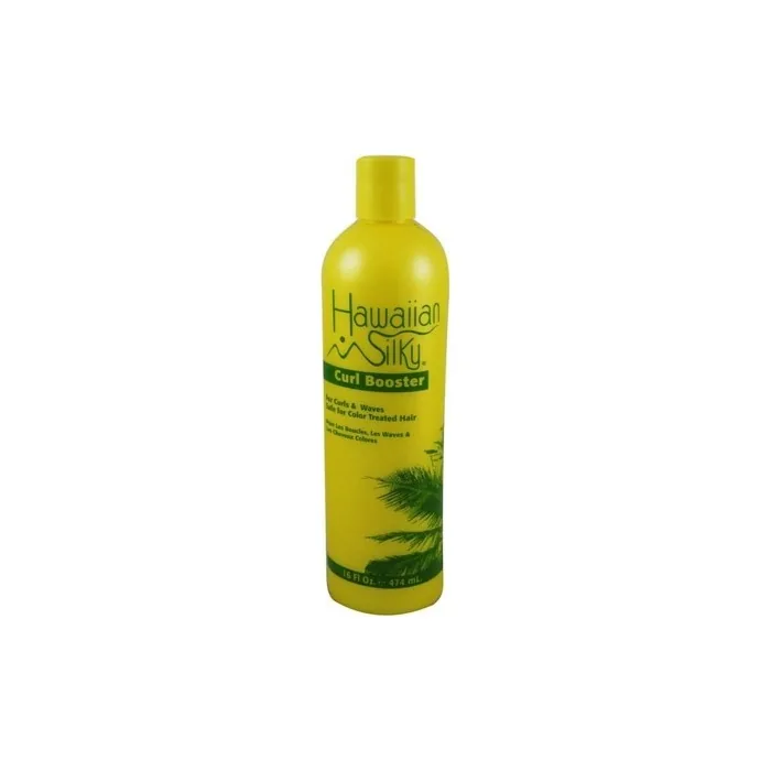 Hawaiian Silky Curl Booster For Curls And Waves Safe For Color Treated Hair 16oz