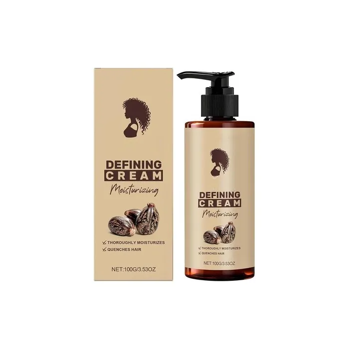 Curl Defining Cream Longlasting Enhancing Lotion for Curly and Wavy Hair