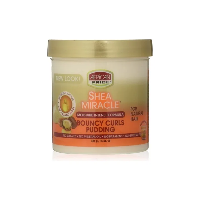 African Pride Shea Butter Miracle Bouncy Curls Pudding 425g