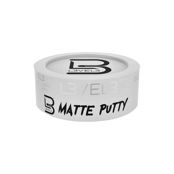 L3 Level 3 Matte Putty Grooming Hair Product for Women and Men Hair Texturizing Putty with Matte Finish Easy to Style