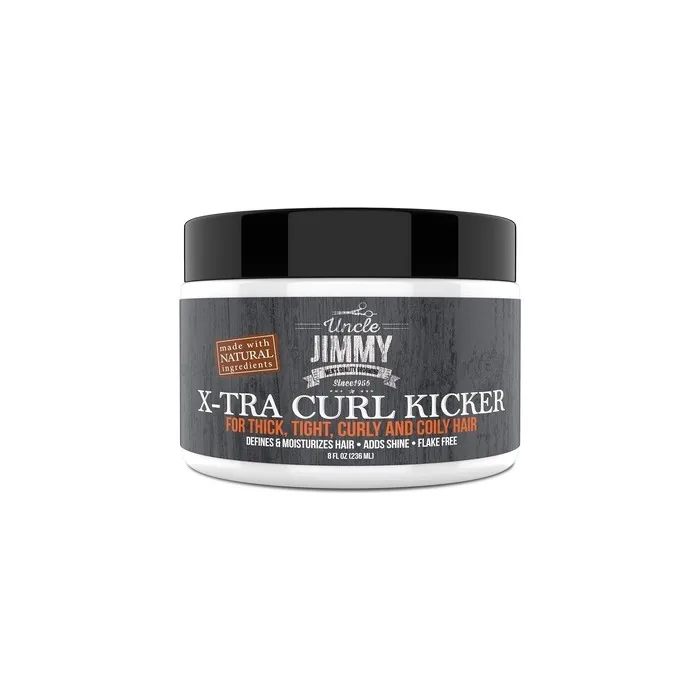 Uncle Jimmy Xtra Curl Kicker For Thick Frizzy Wavy Tight Curly And Coily Hair