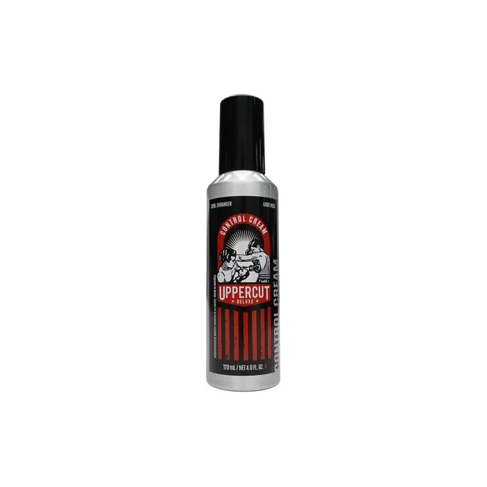 Uppercut Deluxe Control Cream Mens Hair Cream With Medium Hold For Frizz And Curl Control Conditioning Hair Cream With A Natural Finish 120ml