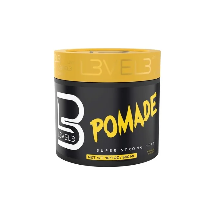 L3 Level 3 Pomade Improves Hair Strength and Volume Long-lasting Hold