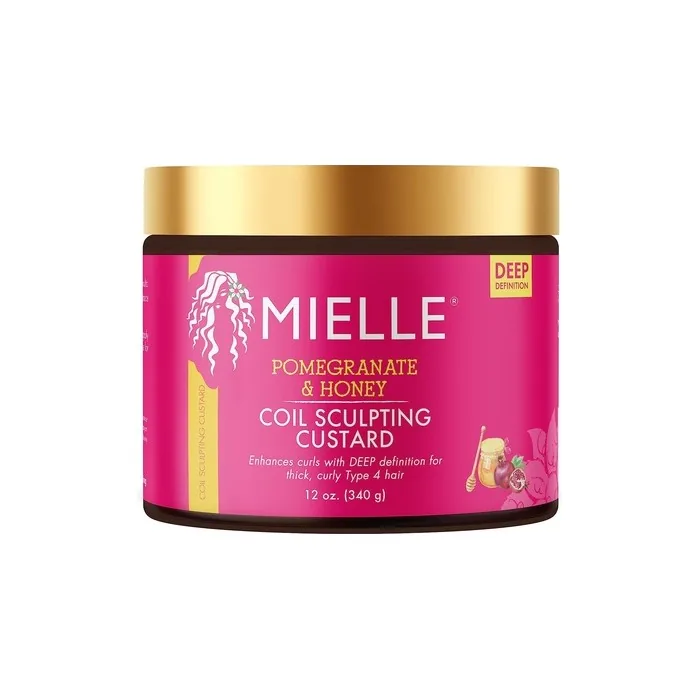Mielle Organics Pomegranate & Honey Coil Sculpting Custard for Curly Type 4 Hair 340g