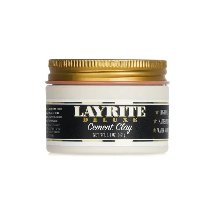 Layrite Deluxe Cement Hair Clay 1.5 Ounce