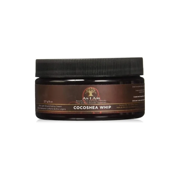 As I Am CocoShea Whip Ultra Light Hydrating and Styling Cream 227g 8 oz