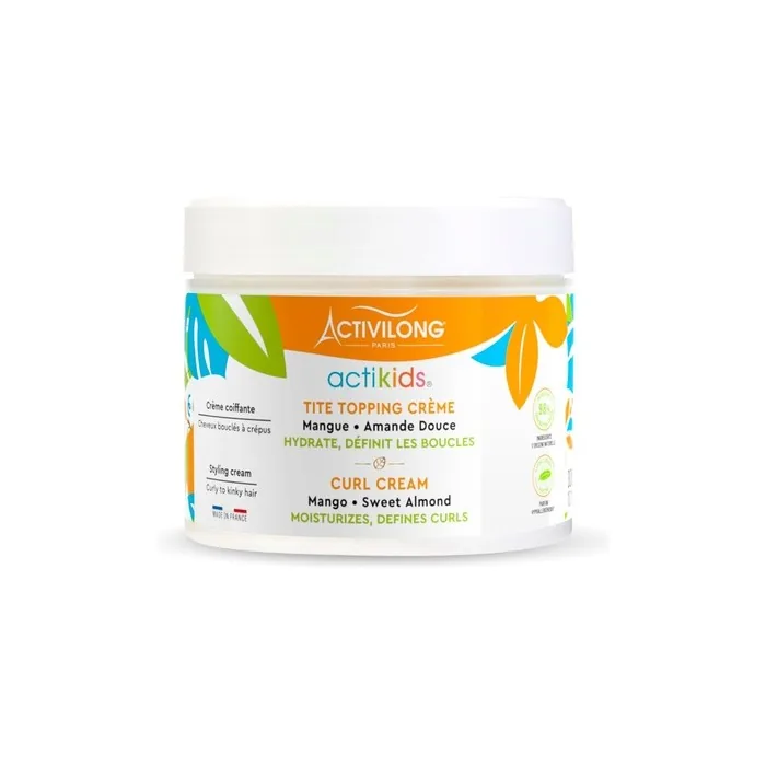 Activilong Actikids Topping Curl Cream Mango and Sweet Almond No Rinse 300ml