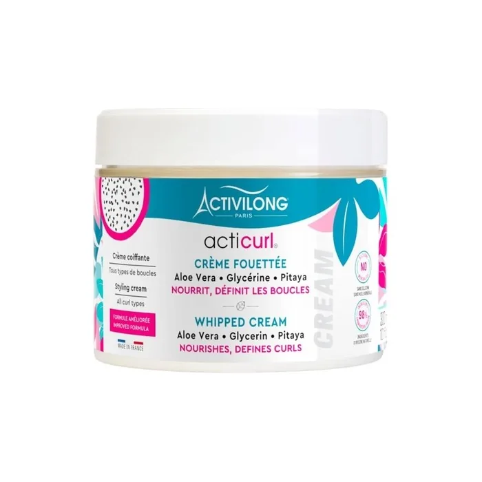 Activilong Acticurl Whipped Cream Curl Cream With Aloe Vera And Glycerin 300ml