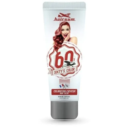 Hairgum Only Red Sixty's Colour Cream 60ml