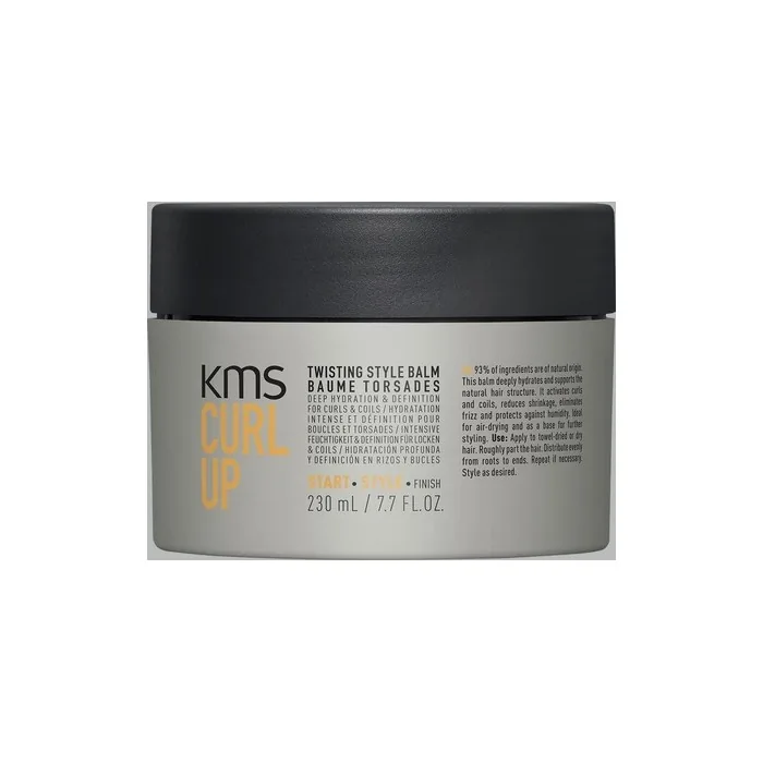 KMS CurlUp Twisting Style Balm for Curls and Waves 230ml