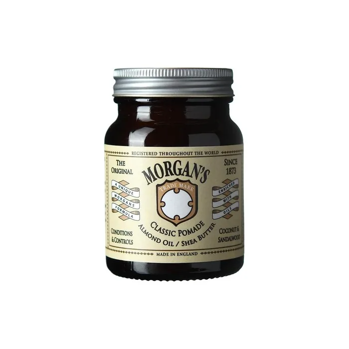 Morgans Pomade Classic Pomade with Almond Oil and Shea Butter 100ml