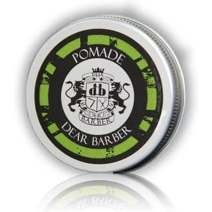 Dear Barber Men's Hair Styling Pomade Travel Size Tin Strong Hold High Shine Finish 20ml
