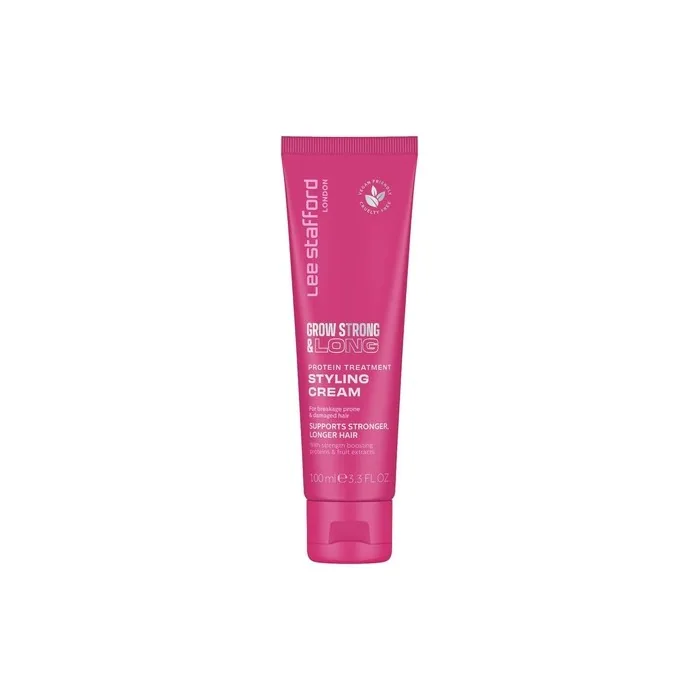Lee Stafford Grow Strong & Long Protein Hair Growth Treatment Styling Cream 100ml