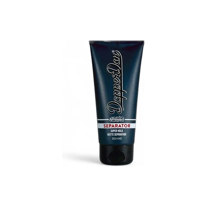 Dapper Dan Super Strong Hold Separator Matte Finish Styling Cream for Natural Hair