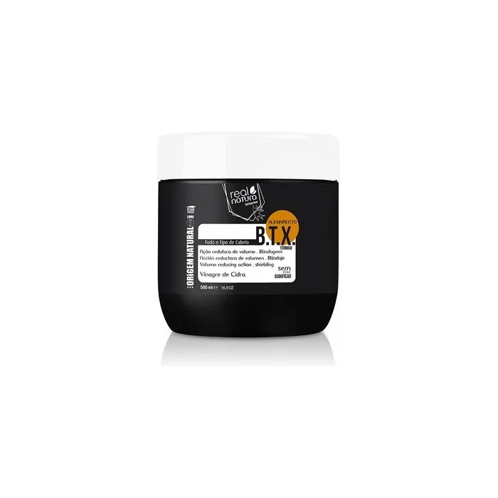 Real Natura Btx Smoothing Cream 500ml Intensive Smoothing And Repair