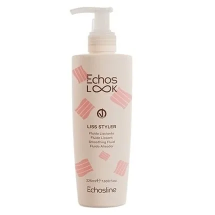 Echos Look Liss Styler Smoothing Fluid For Hair 225ml