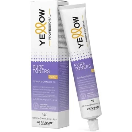 YELLOW Alfaparf PURE TONER Creamy Sand 100ml