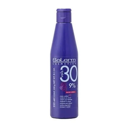 Salerm Cream Oxidant Volume 30 with Aloe Vera 8.1oz