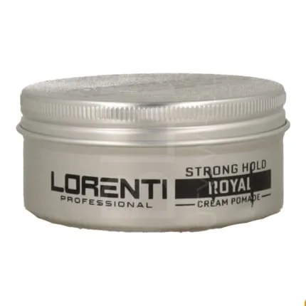 Lorenti Professional Royal Cream Pomade 100ml - Strong Hold Hair Wax