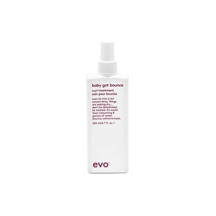 evo Baby Got Bounce Curl Treatment Enhances Curls with Touchable Soft Finish 200ml