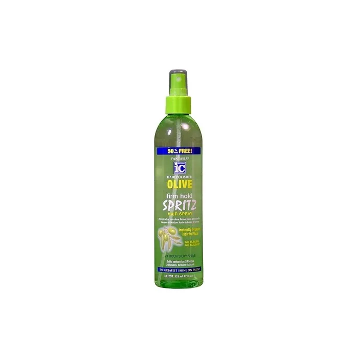 Fantasia Hair Polisher Olive Firm Hold Spritz 355ml