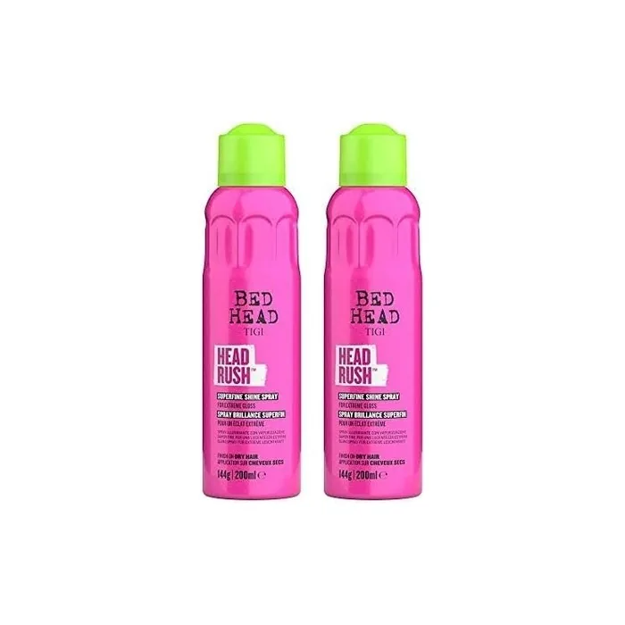 Bed Head By Tigi Headrush Shine Hair Spray for Smooth Shiny Hair 200ml