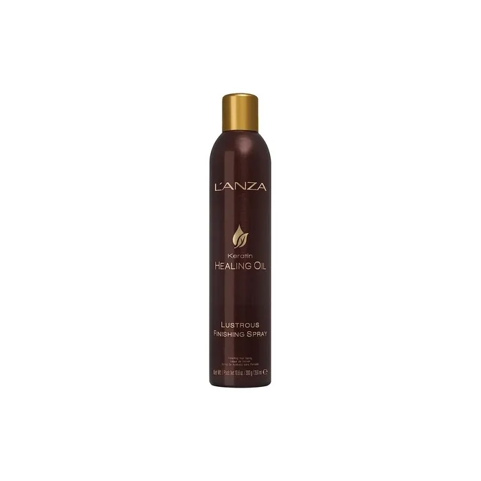L'Anza Keratin Healing Oil Lustrous Finishing Spray Boosts Shine and Volume