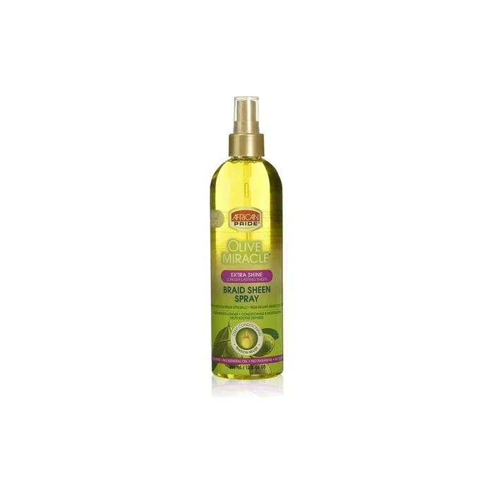 African Pride Braid Sheen Spray Extra Shine 355ml